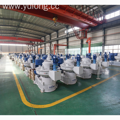 Air cooling system wood pellet machine